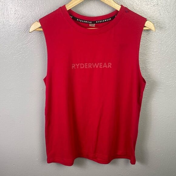 Ryderwear Base Baller Tank Red Size Small   222 - Picture 1 of 9